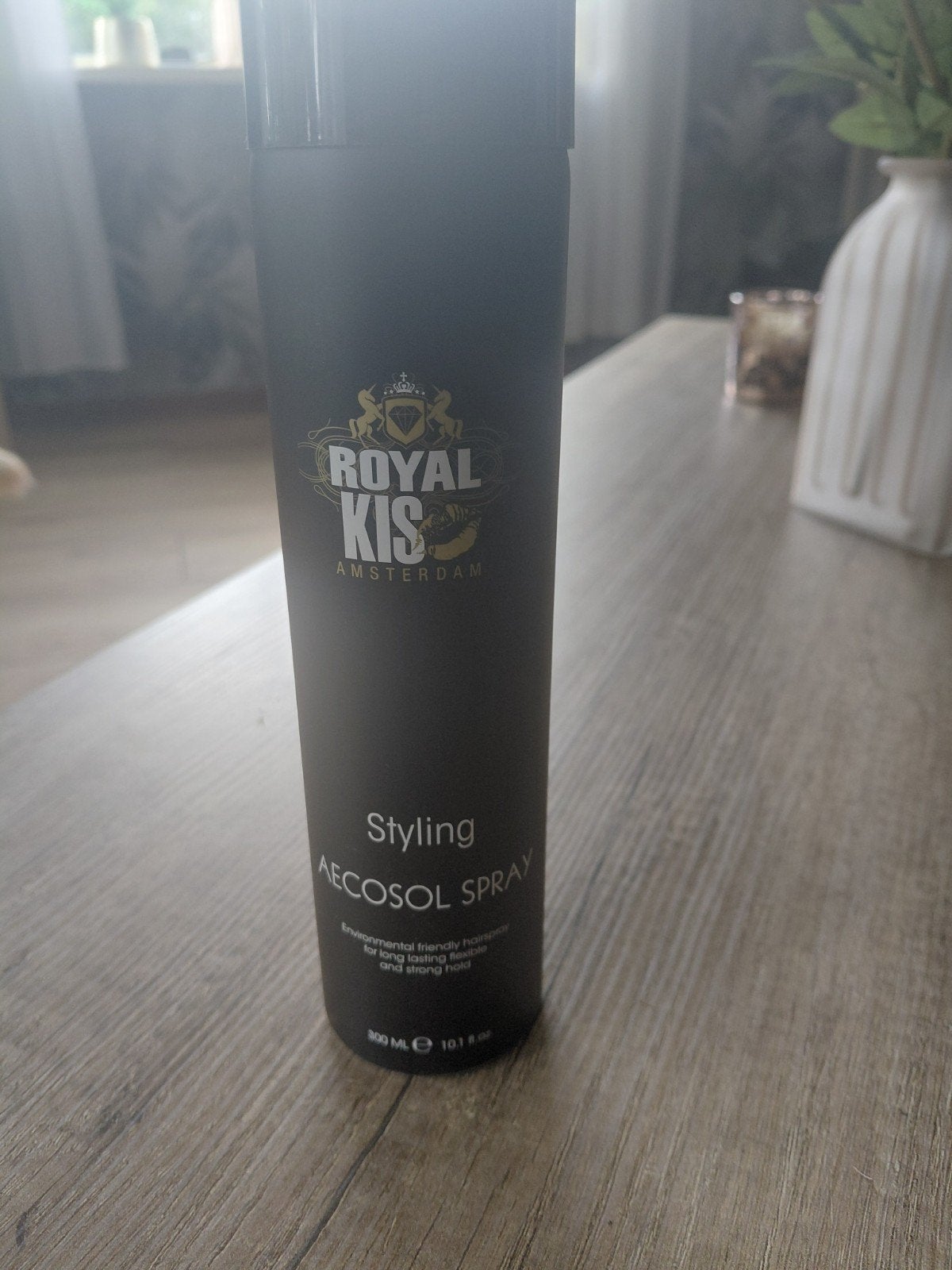 Royal KIS Styling Aecosol Spray - Haarlak (400 ml), Ophalen of Verzenden, Nieuw, Gel, Wax, Haarlak of Mousse