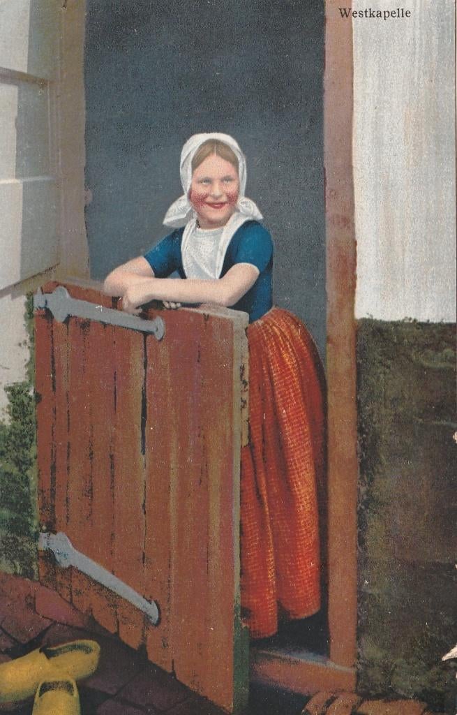 WESTKAPELLE Klederdracht 1924 kl.f., Verzenden, 1920 tot 1940, Gelopen, Zeeland
