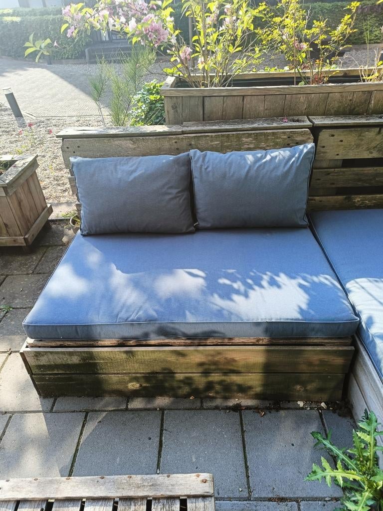 2x Madison kussens voor palletbank, zo goed als nieuw, Tuin en Terras, Tuinmeubel-accessoires, Ophalen