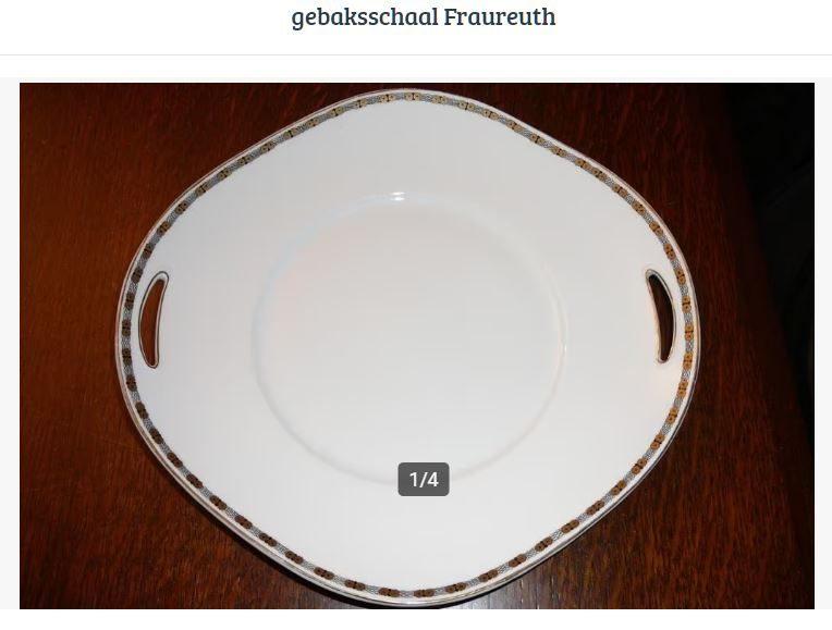 gebaksschaal Fraureuth, Ophalen of Verzenden