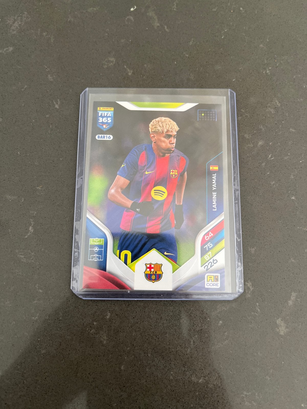 Lamine Yamal FIFA 365 Panini Spelerskaart FC Barcelona, Ophalen of Verzenden, Zo goed als nieuw, Buitenlandse clubs, Spelerskaart