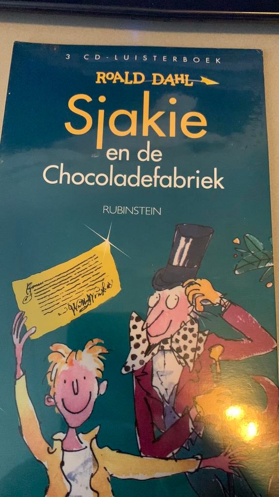 Luisterboek Sjakie en de chocoladefabriek, Boeken, Luisterboeken, Ophalen of Verzenden