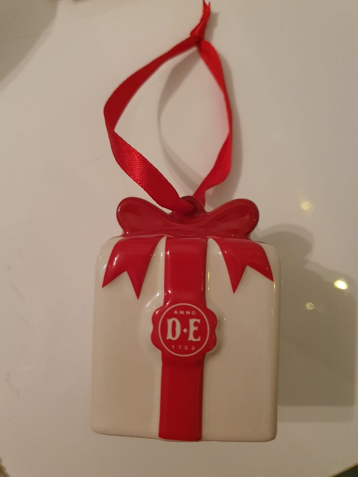 DE hanger kerst ornament Douwe Egberts cadeau, Diversen, Kerst, Ophalen of Verzenden, Nieuw