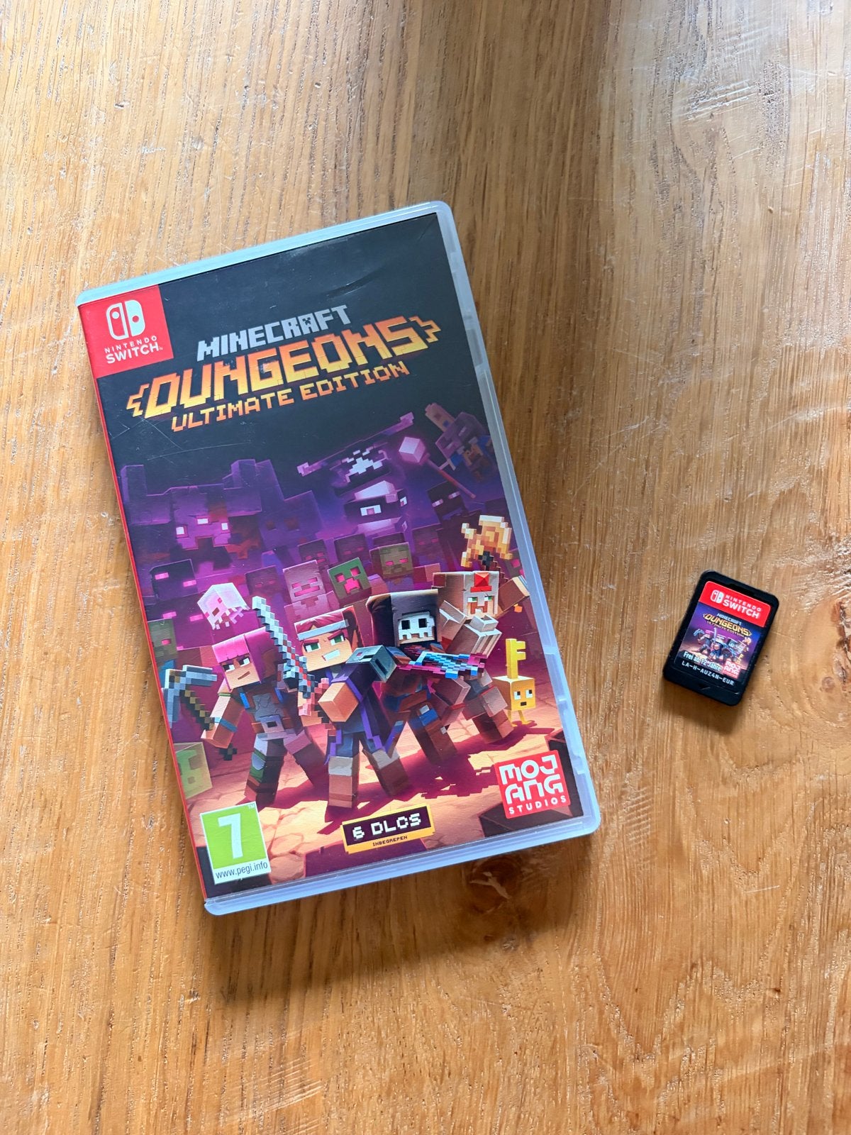 Nintendo Switch Minecraft Dungeons Used