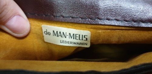 -	Leren schoudertas de man-melis, Ophalen of Verzenden, 'T Olde Gre-j, Info@toldegrej.nl, Endepoelstraat 20f Didam