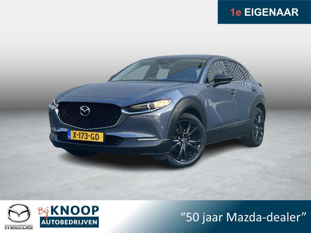 Mazda CX-30 2.0 e-SkyActiv-X M Hybrid Homura | Camera | LED, Auto's, Mazda, 1998 cc, Stof, Origineel Nederlands, Bedrijf