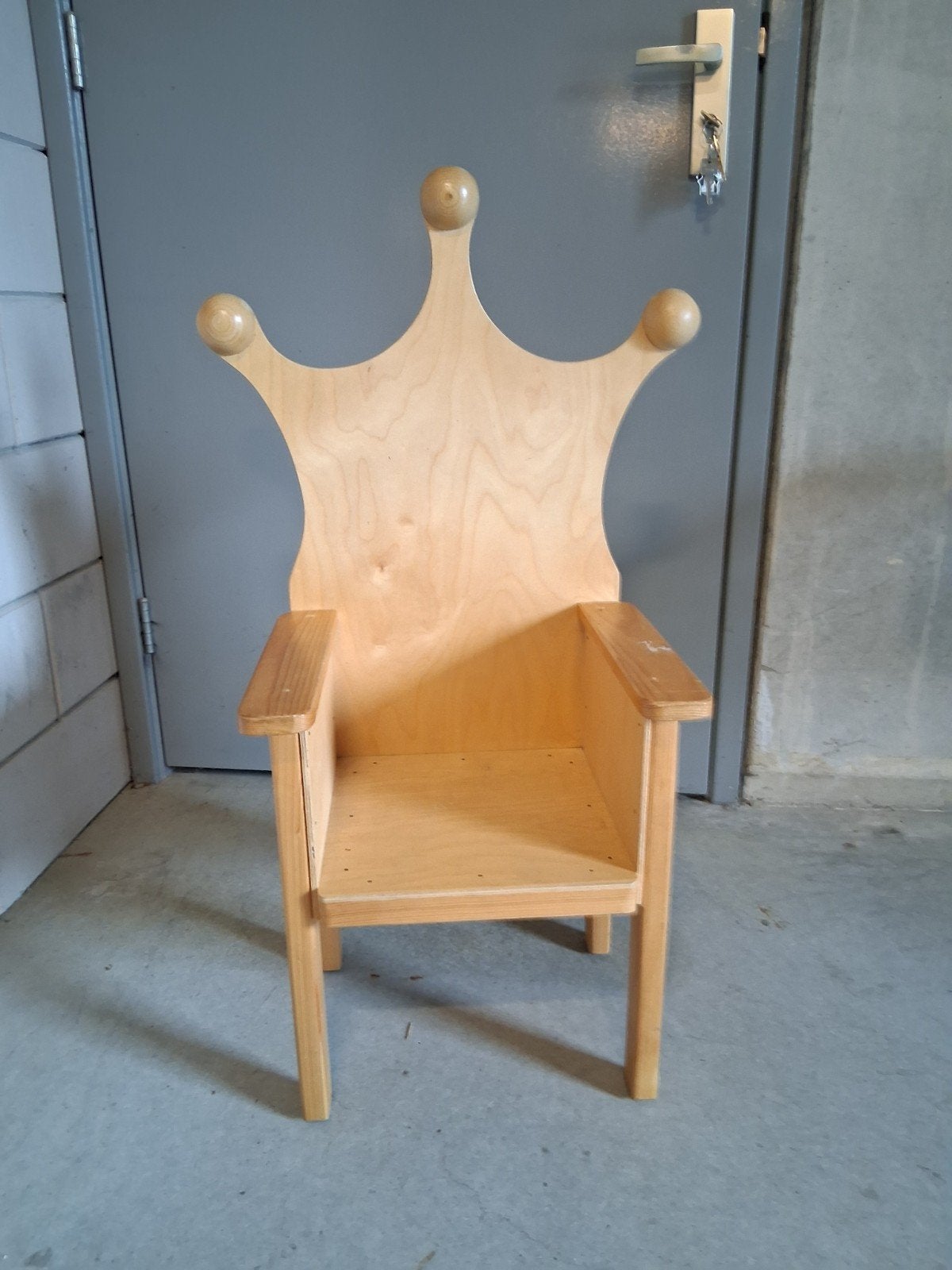 Houten prinsessenstoeltje, Kinderen en Baby's, Kinderkamer | Tafels en Stoelen, Ophalen, Stoel(en)