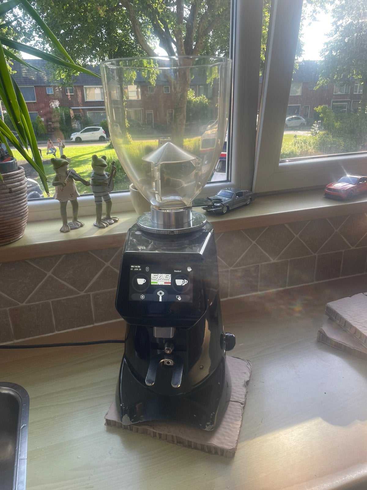 SAB on demand koffiemolen ( Fiorenzato F64), Ophalen of Verzenden, Zo goed als nieuw