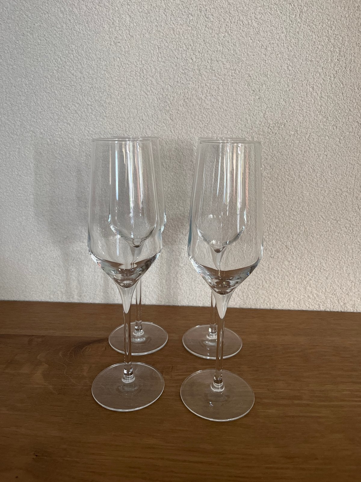 Vivo champagneglazen - set van 4 Villeroy & Boch, Ophalen, Zo goed als nieuw, Wit, Overige merken