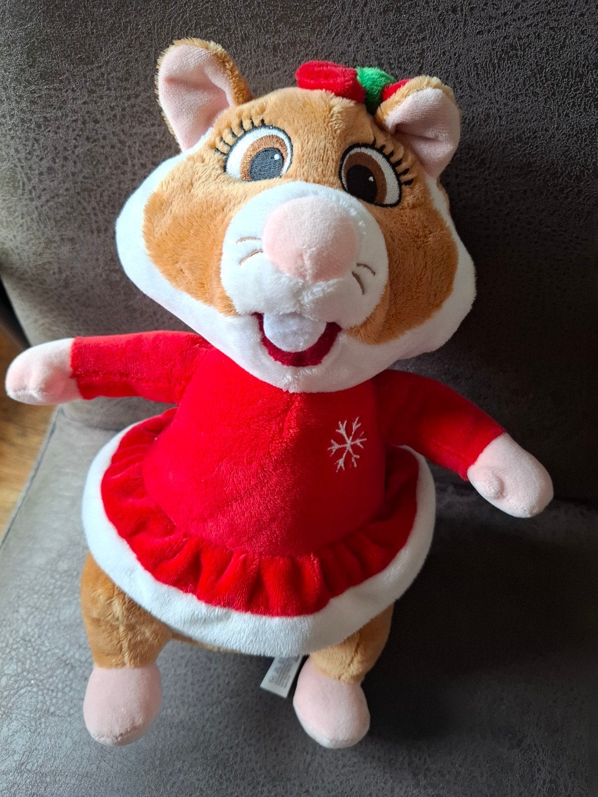 kerst hamster knuffel, Ophalen of Verzenden