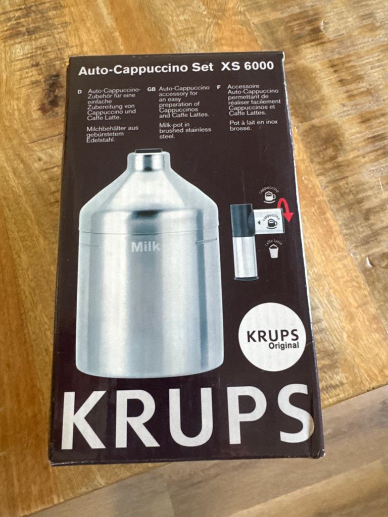 Krups Auto-Cappuccino Set XS 6000 - Melkopschuimer, Afneembaar waterreservoir, Overige modellen, Overige typen, Nieuw
