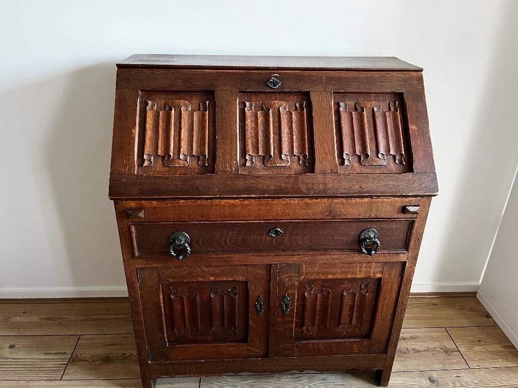 Oude secretaire, Huis en Inrichting, Kasten | Secretaires, Ophalen, Gebruikt