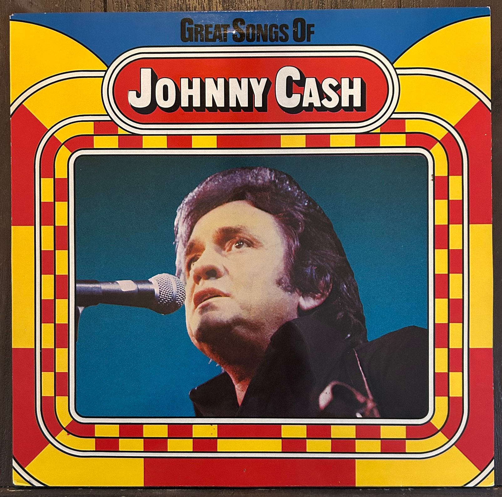 Johnny Cash - Great Songs Of Johnny Cash LP (Time Wind), Gebruikt, Ophalen of Verzenden, 1970 - 1979, 12 inch