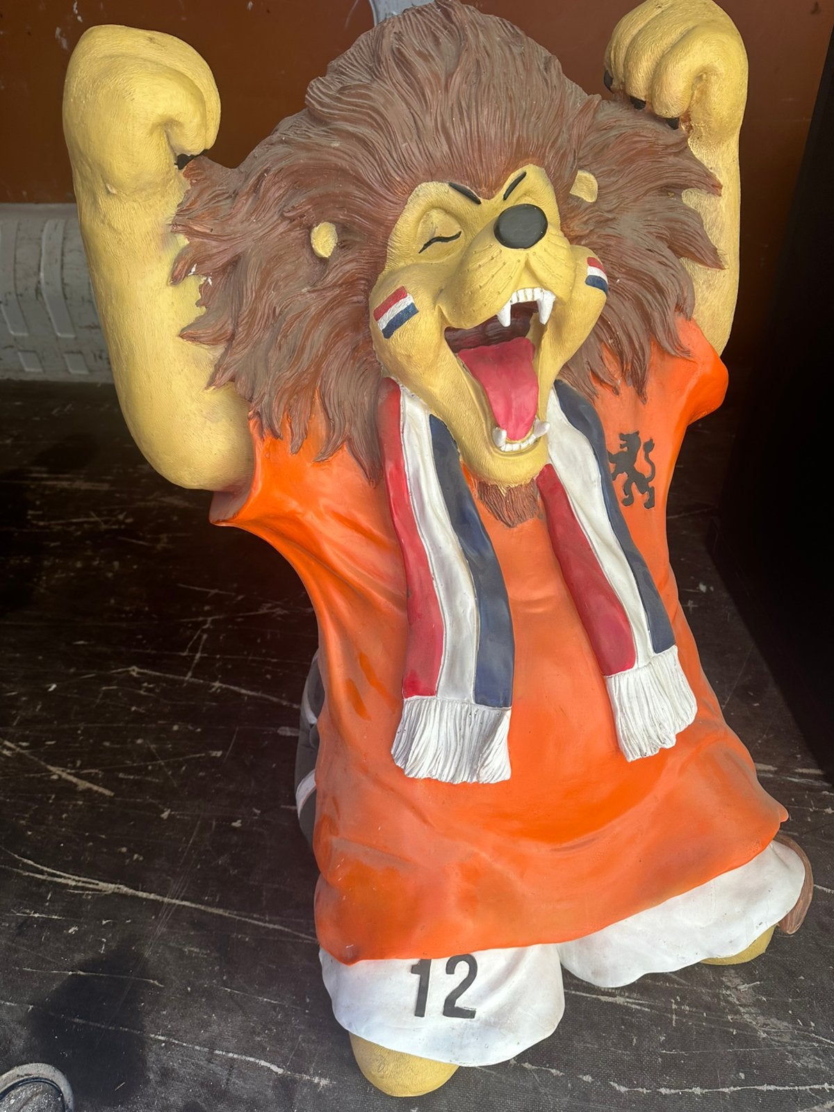 Mooie oranje beeld, Verzamelen, Ophalen of Verzenden, Gebruikt