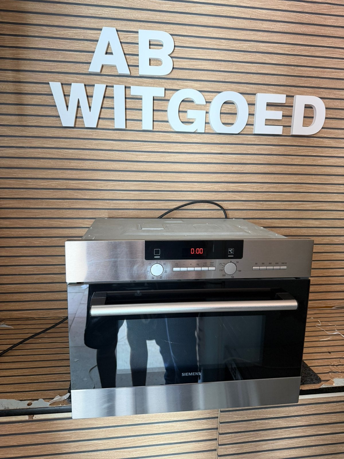 Siemens Combi Oven/Magnetron, Ophalen, Zo goed als nieuw, Draaiplateau