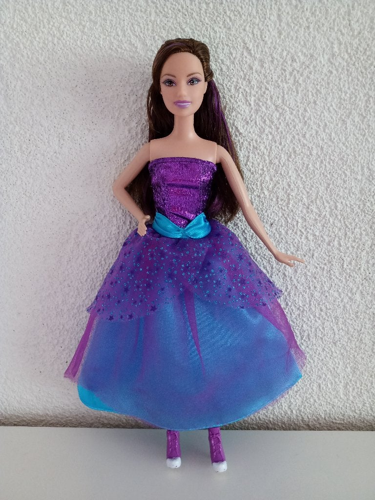 MARIE-ALECIA uit de film Barbie in een Modesprookje, Ophalen of Verzenden, Gebruikt, Pop