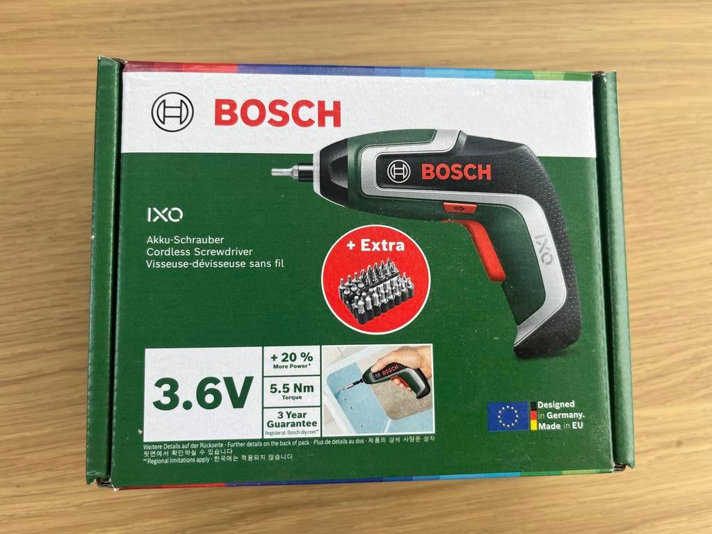 Bosch IXO 7 Nieuw Accu Schroefmachine, Ophalen of Verzenden, Nieuw