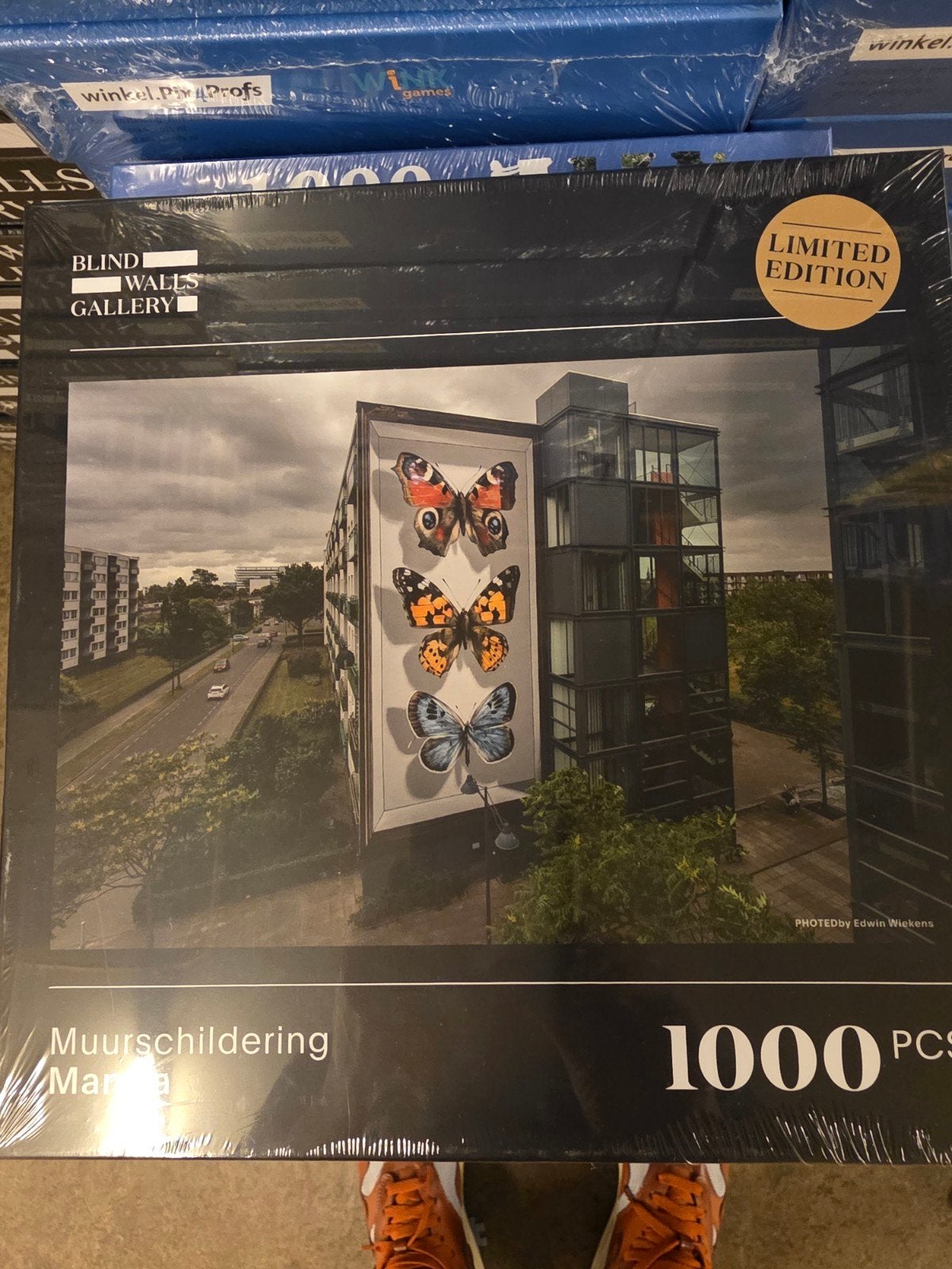 muurschildering Mantra., Ophalen of Verzenden, 500 t/m 1500 stukjes, Nieuw