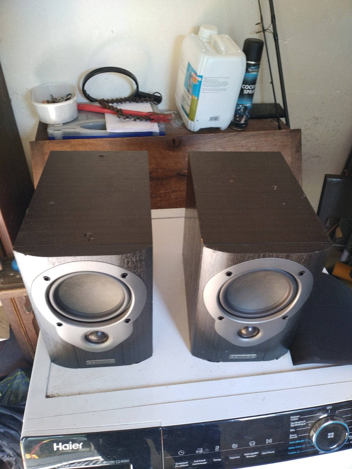 Mission M31i Boekenplank Luidsprekers - Zwart, Audio, Tv en Foto, Luidsprekers, Gebruikt, Ophalen of Verzenden, Mission, Minder dan 60 watt