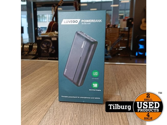 Luvego Powerbank 20.000 mAh Nieuw in doos, Levelfix, Nieuw, Support@levelfix.com, Levelfix, 10 Park Road, London
United Kingdom