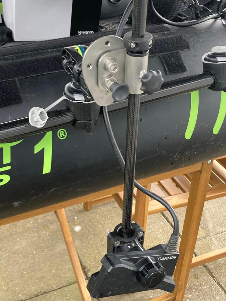 Traas livescopestang voor bellyboat €150, Watersport en Boten, Ophalen of Verzenden, Zo goed als nieuw, Overige typen