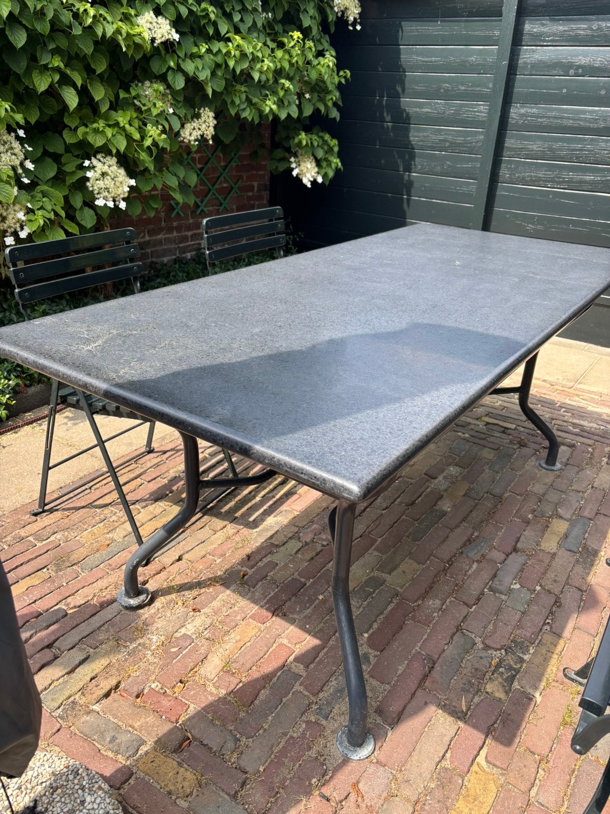 Tuin tafel, Ophalen of Verzenden, Zo goed als nieuw, Rechthoekig, Overige materialen