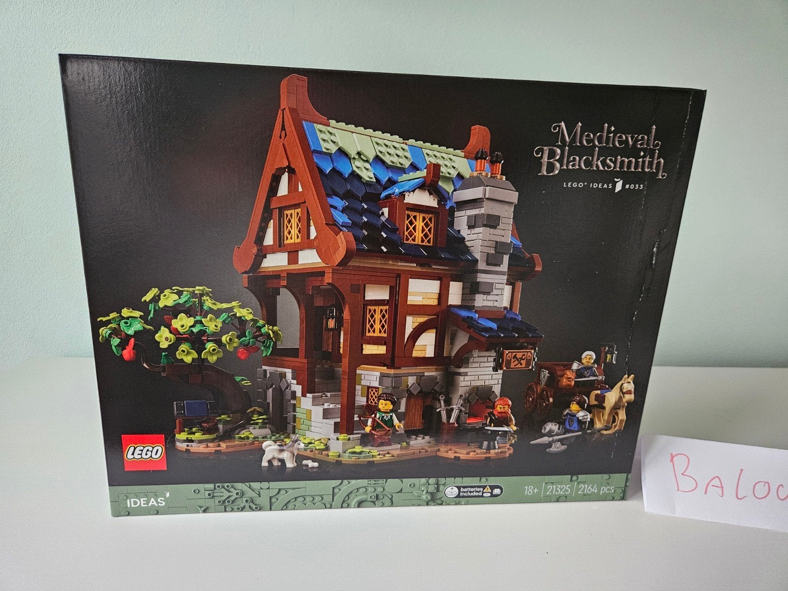 Nieuw lego 21325 | middeleeuwse smid | ongeopend & verzegeld, Compleet, Lego, Nieuw, Ophalen of Verzenden