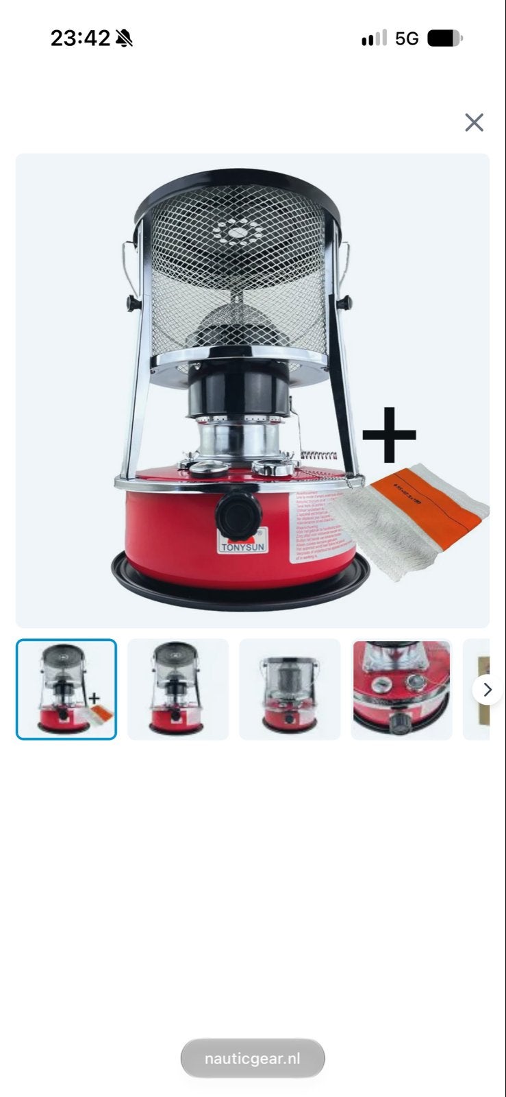 Zibro Petroleumkachel - Compact en Efficiënt, Ophalen of Verzenden, Gebruikt, Overige brandstoffen, Petroleumkachel