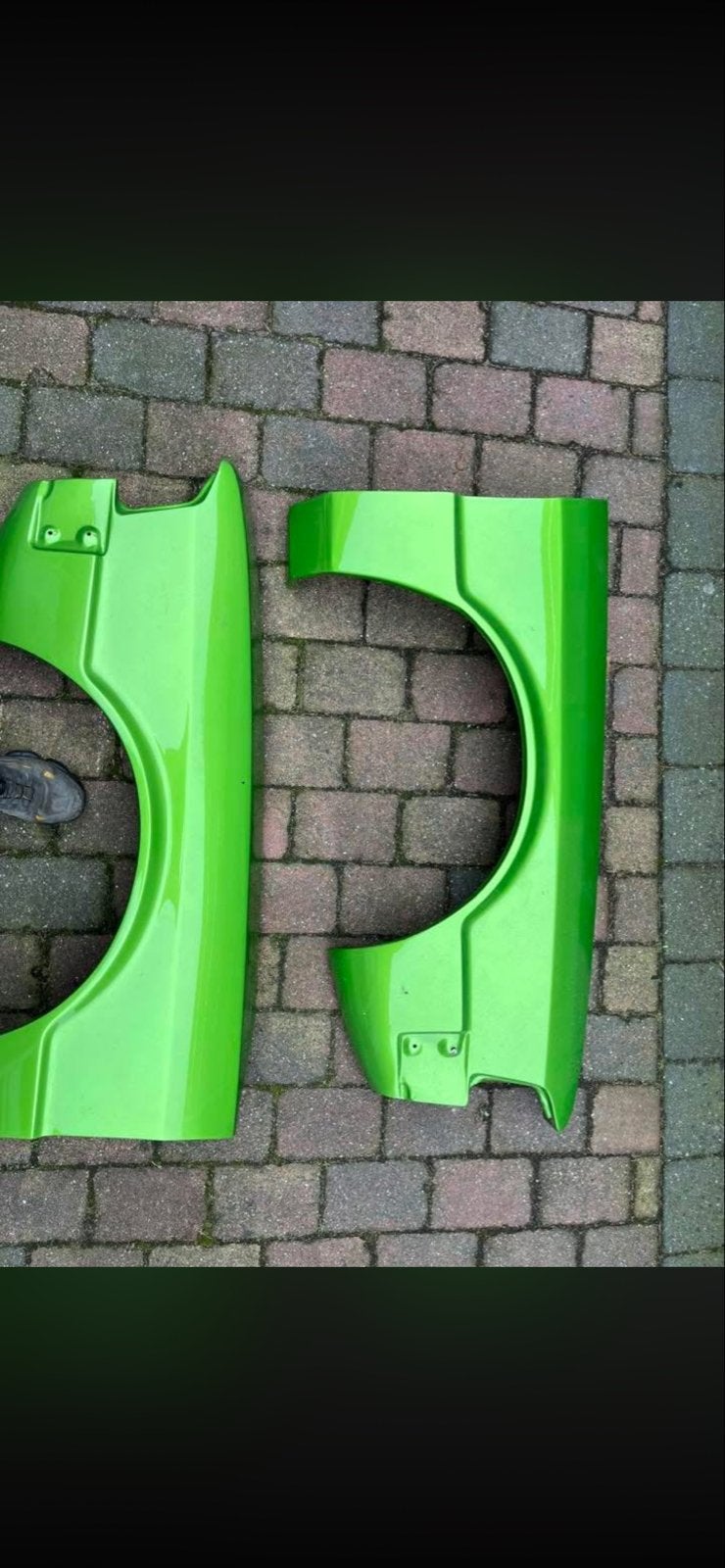 Spatborden schermen Scirocco mk1, Ophalen, Gebruikt, Voor, Spatbord
