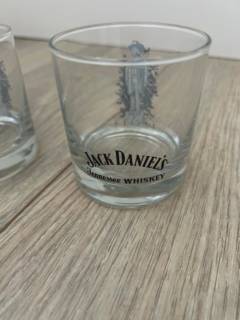 2 Jack Daniel's Tennessee Whiskey Glazen, Ophalen of Verzenden, Nieuw, Overige typen