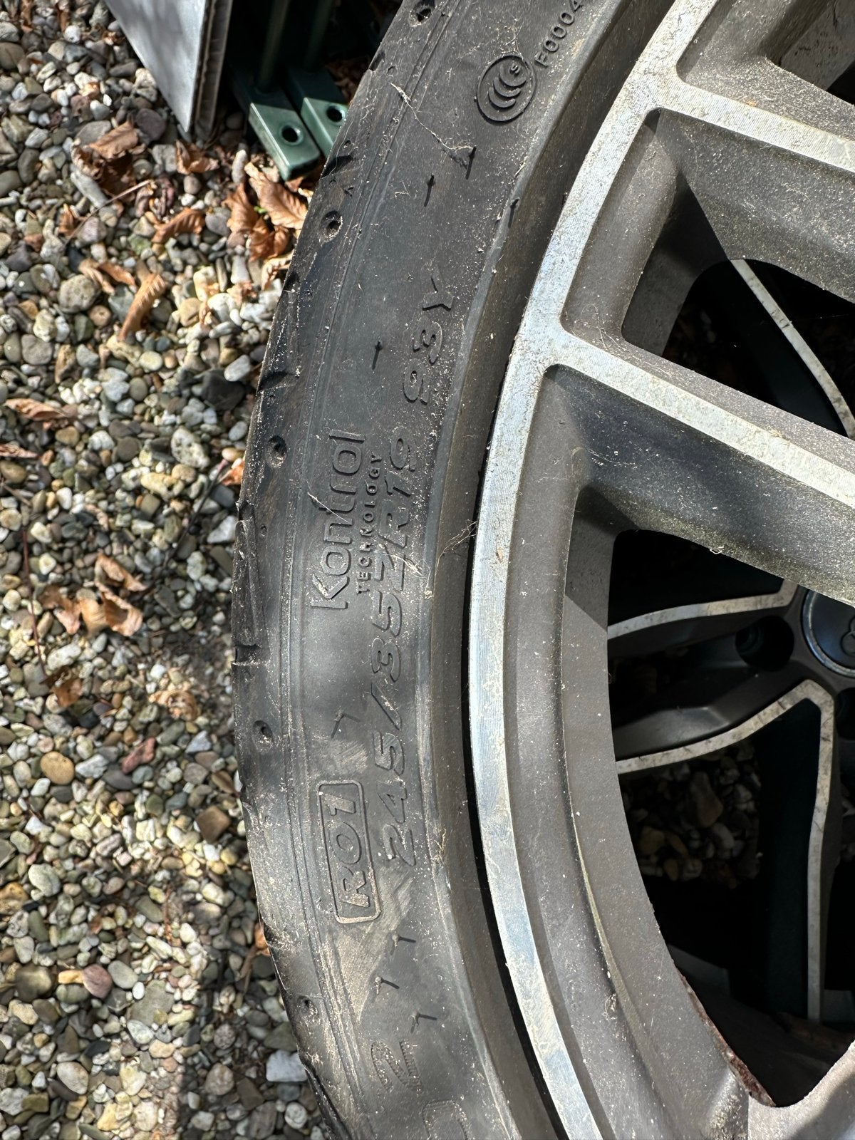 19 inch velgen met schade en scheur, Gebruikt, Velg(en), Zomerbanden, Ophalen