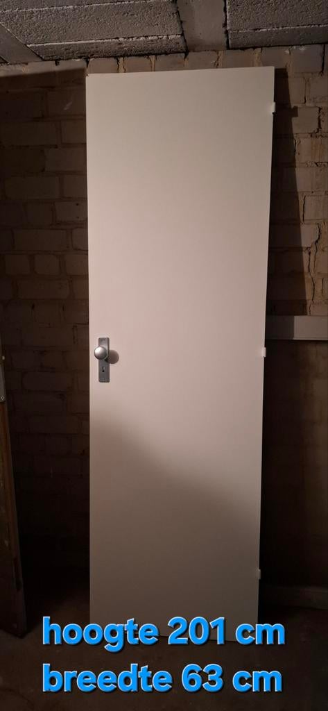 3 stuks binnendeuren,  diverse maten beschikbaar, Doe-het-zelf en Verbouw, Deuren en Horren, Ophalen, Gebruikt, Binnendeur, Minder dan 200 cm