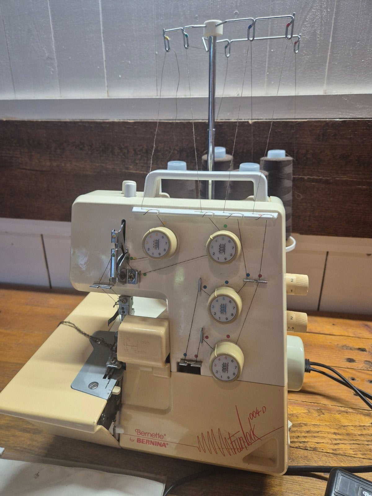 Bernette / Bernina 004D Lockmachine funlock, Ophalen of Verzenden, Gebruikt, Lockmachine, Bernina