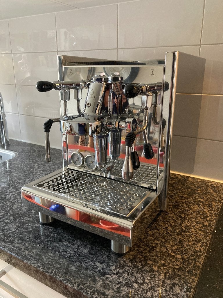 Bezzera Mitica Top PID met rotatiepomp, Witgoed en Apparatuur, Ophalen, Espresso apparaat, Zo goed als nieuw, 2 tot 4 kopjes