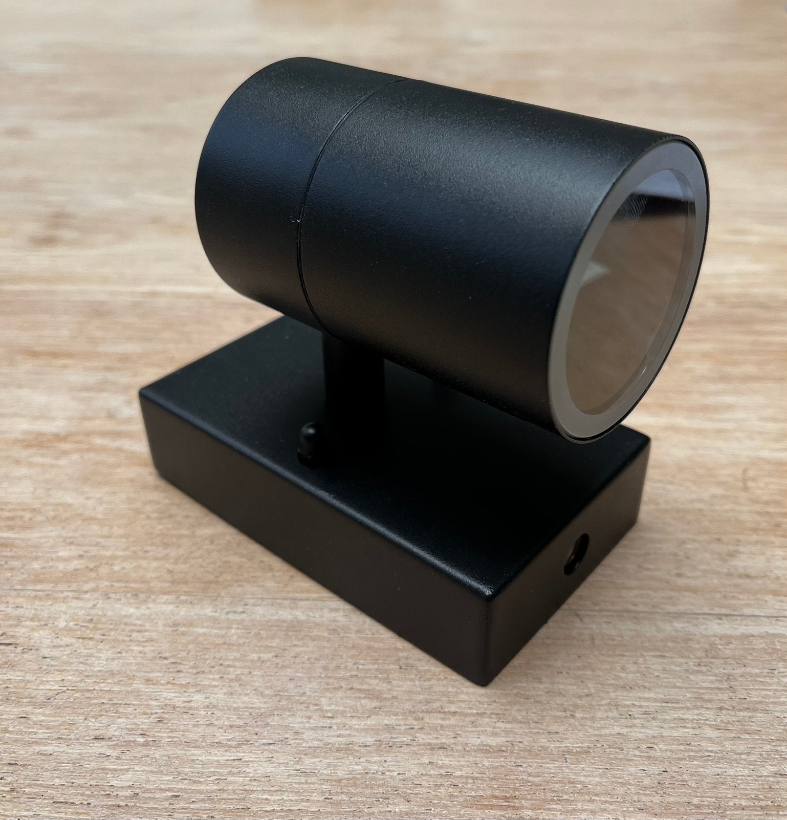Buitenlamp met dag/nacht sensor mat zwart, Ophalen of Verzenden, Zo goed als nieuw