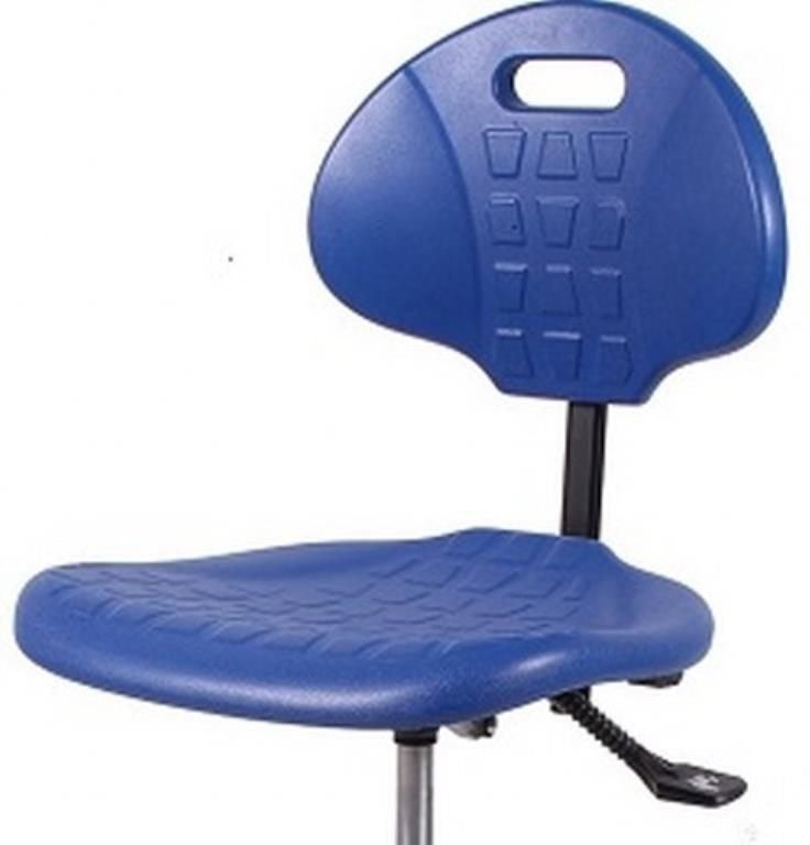 Werkstoel PU Deluxe  254, Ophalen of Verzenden, In hoogte verstelbaar, Nieuw