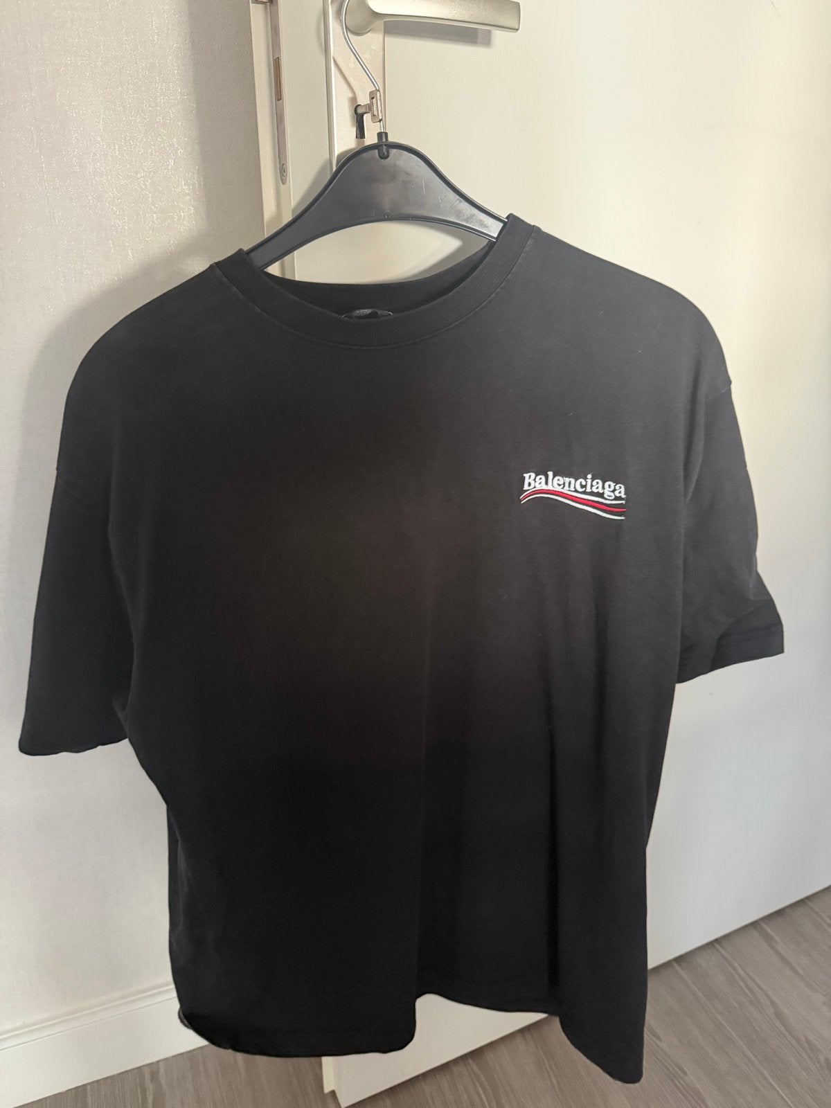 Balenciaga T-shirt Zwart Maat L - Origineel, Ophalen of Verzenden, Zo goed als nieuw, Maat 52/54 (L), Zwart