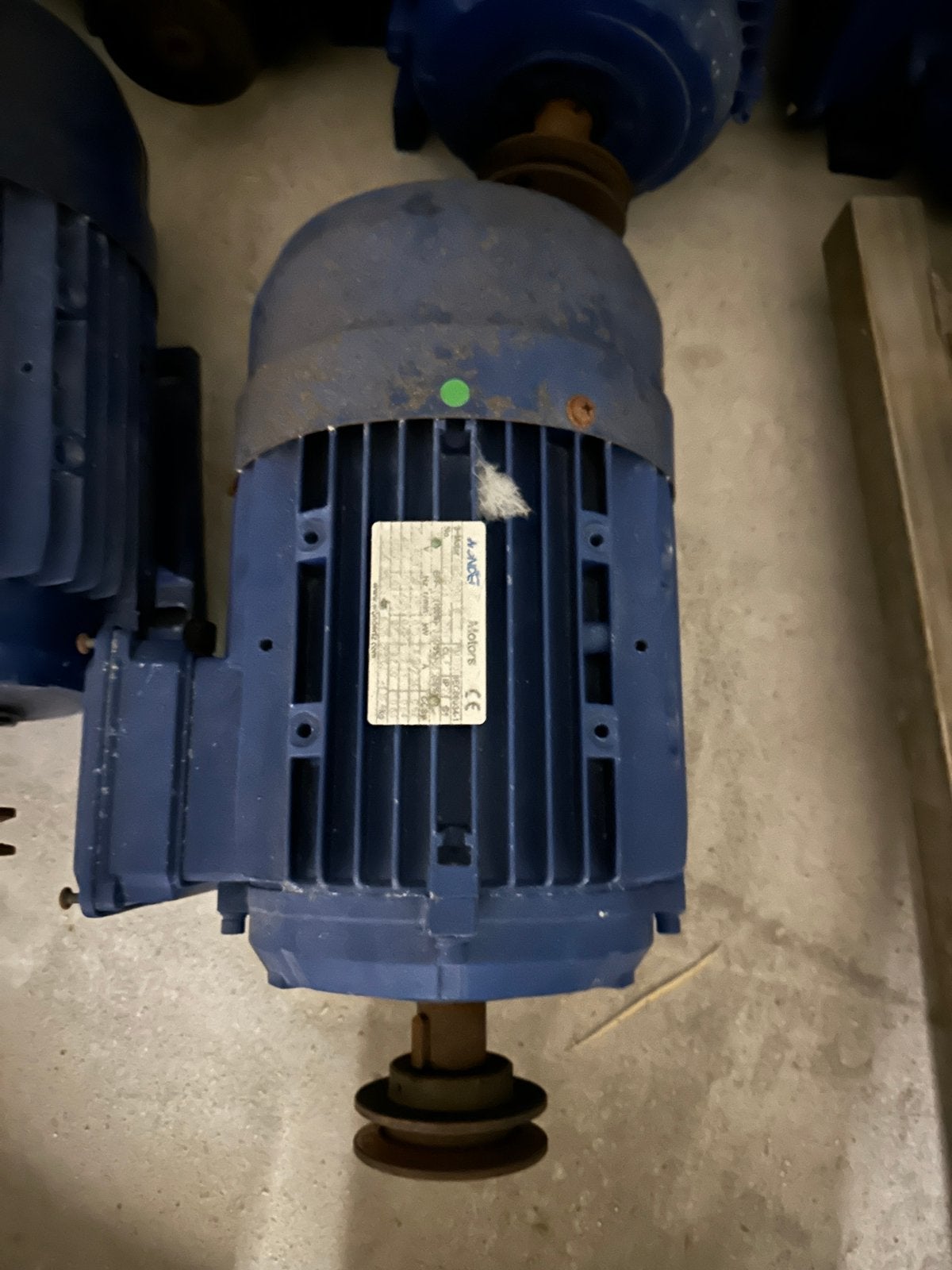 Elektromotor, Doe-het-zelf en Verbouw, Ophalen, Zo goed als nieuw, Elektromotor