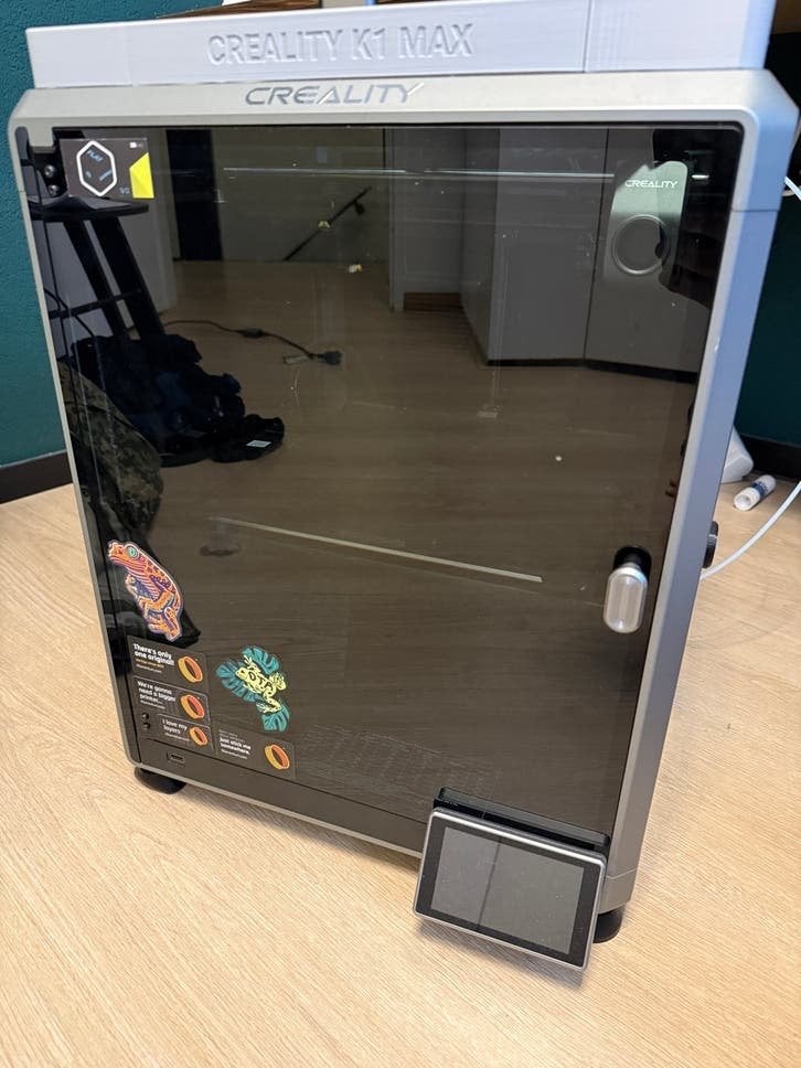 Creality K1 Max 3D-printer met filamentdroger, Computers en Software, 3D Printers, Ophalen, Ingebouwde Wi-Fi, Zo goed als nieuw