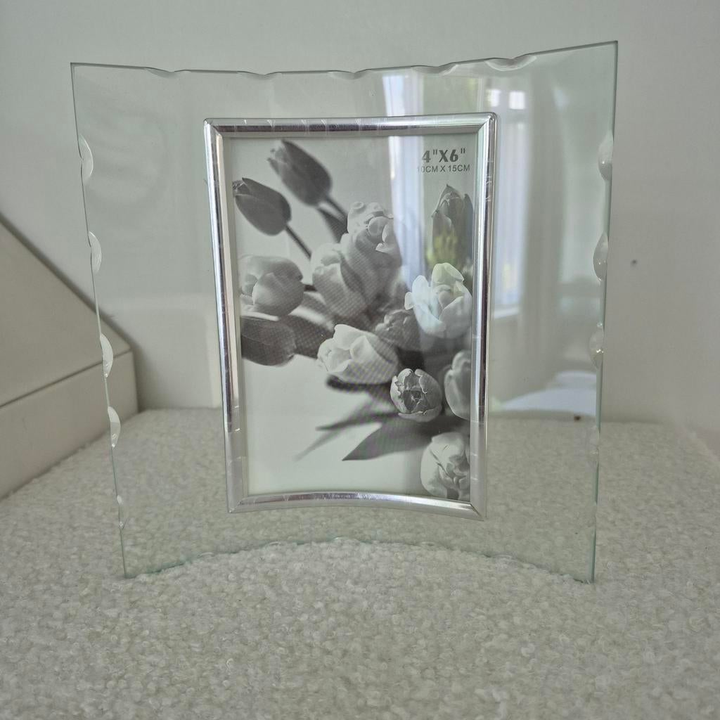 Glazen fotolijst 10x15 cm - Nieuw in doosje, Ophalen of Verzenden, Nieuw