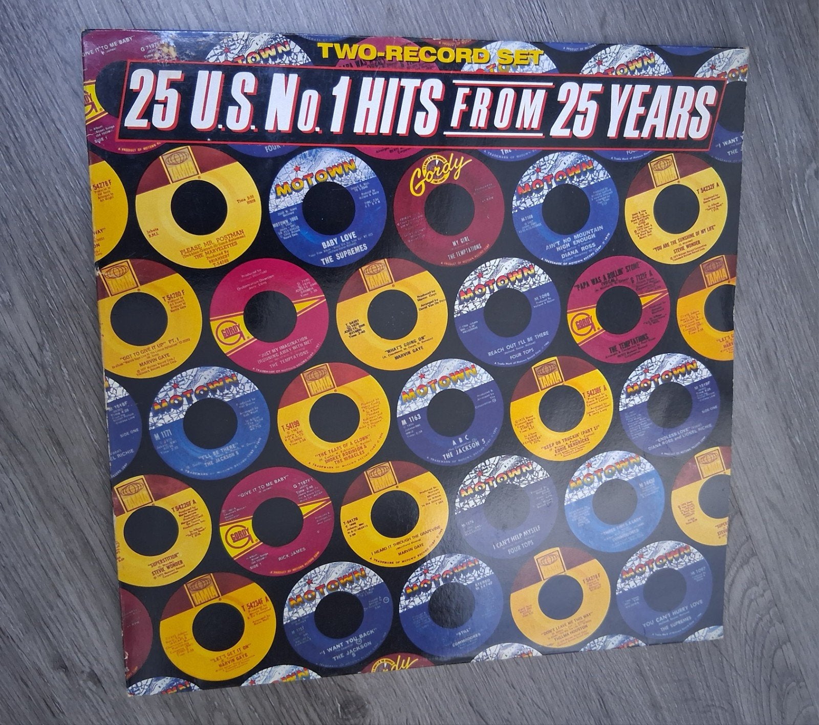 Motown: 25 US No.1 Hits - Dubbel-LP, Gebruikt, Verzenden, Complilatie, Funk