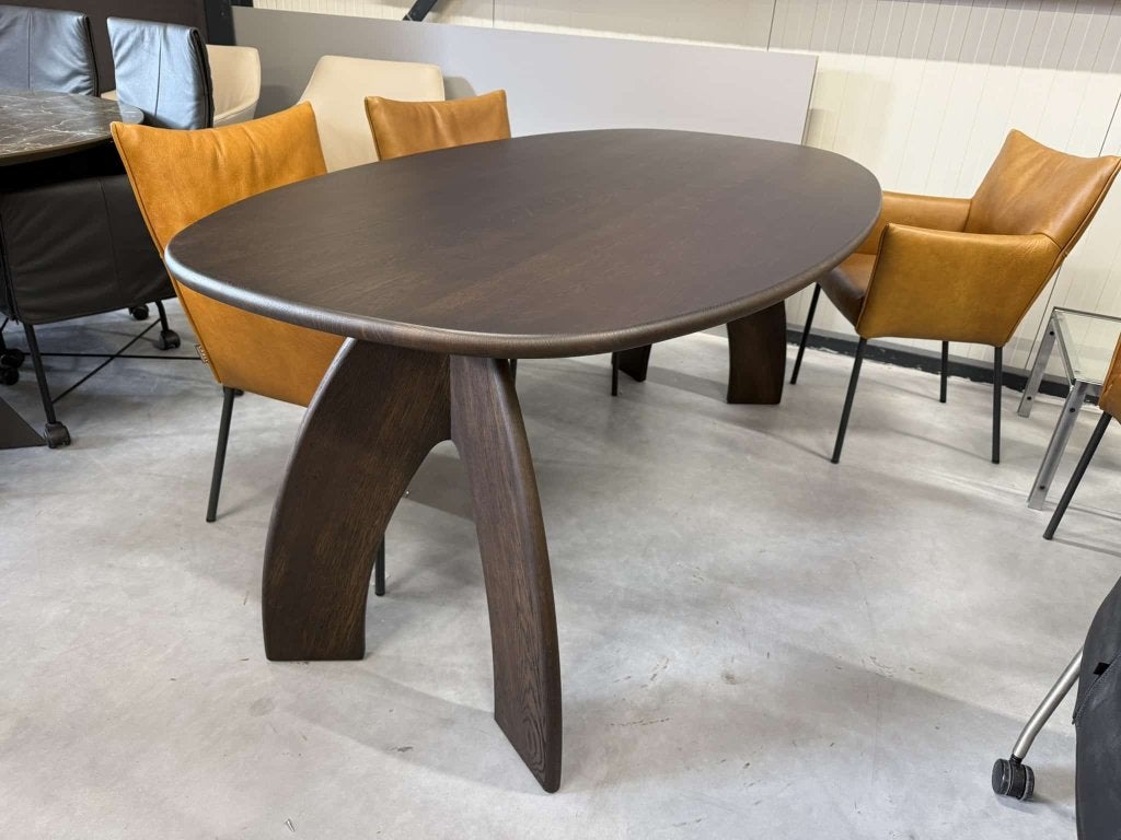 Showmodel Hofstede Raanhuis Arona eettafel Deens ovaal 190, Nieuw, 150 tot 200 cm, Ovaal, 50 tot 100 cm