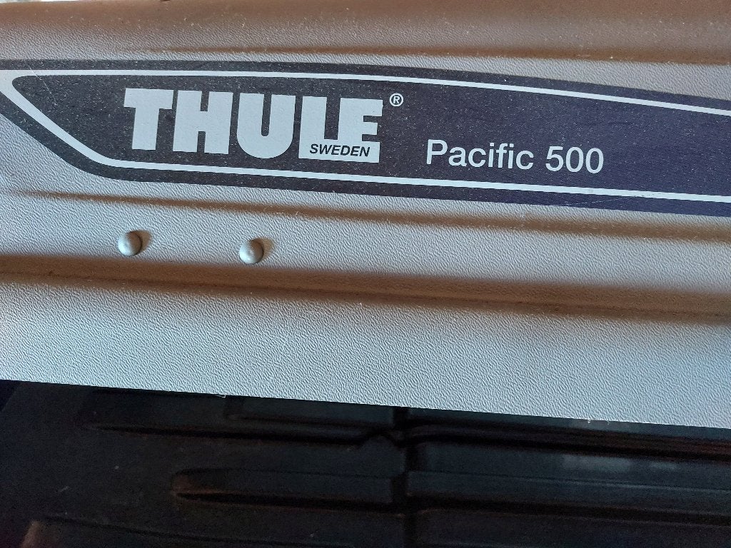 Thule Pacific 500 dakkoffer, Ophalen, Gebruikt