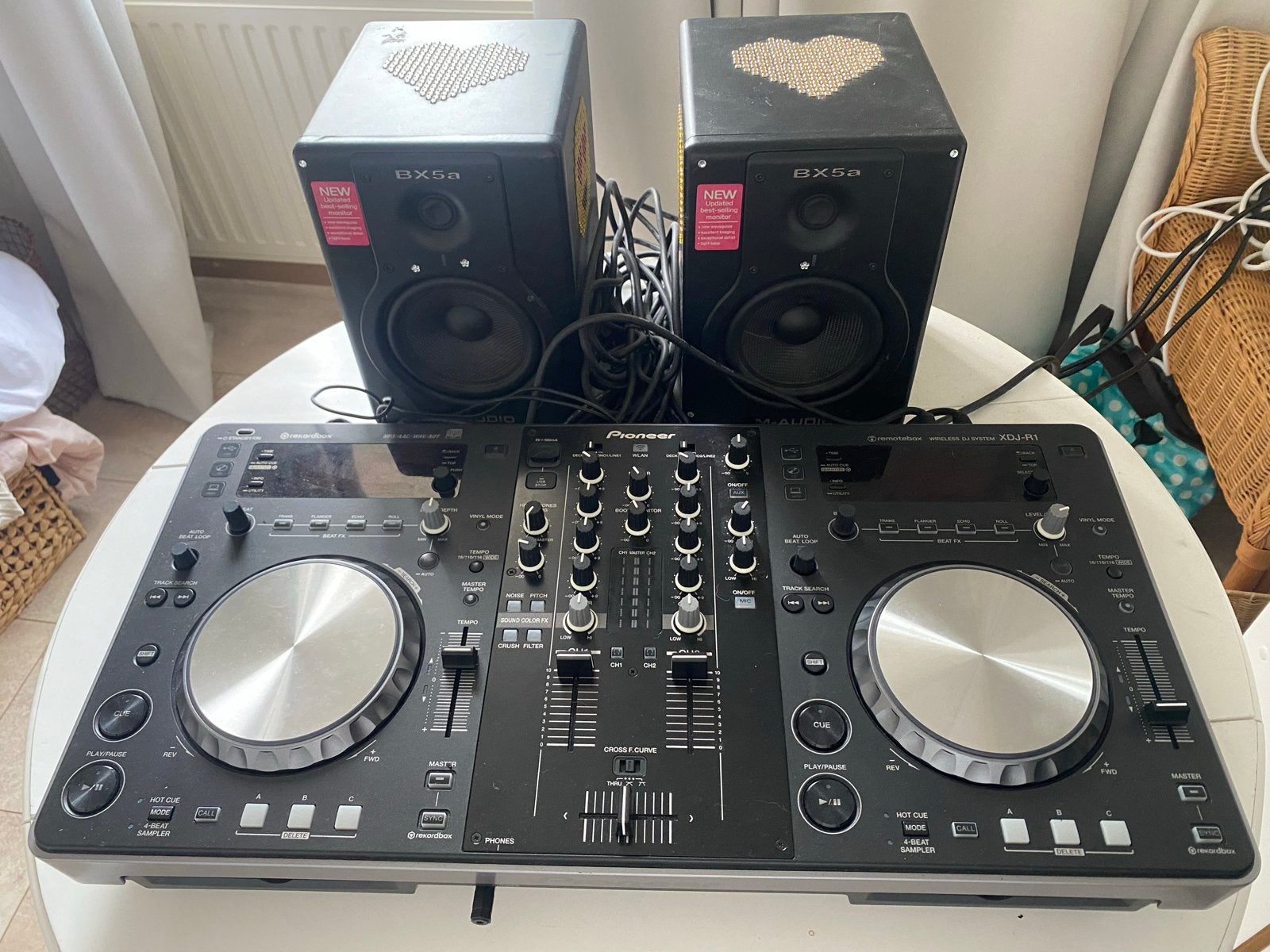 Pioneer XDJ-R1 DJ Controller - met speakers en stofkap, Muziek en Instrumenten, Ophalen, Gebruikt, Dj-set, Pioneer