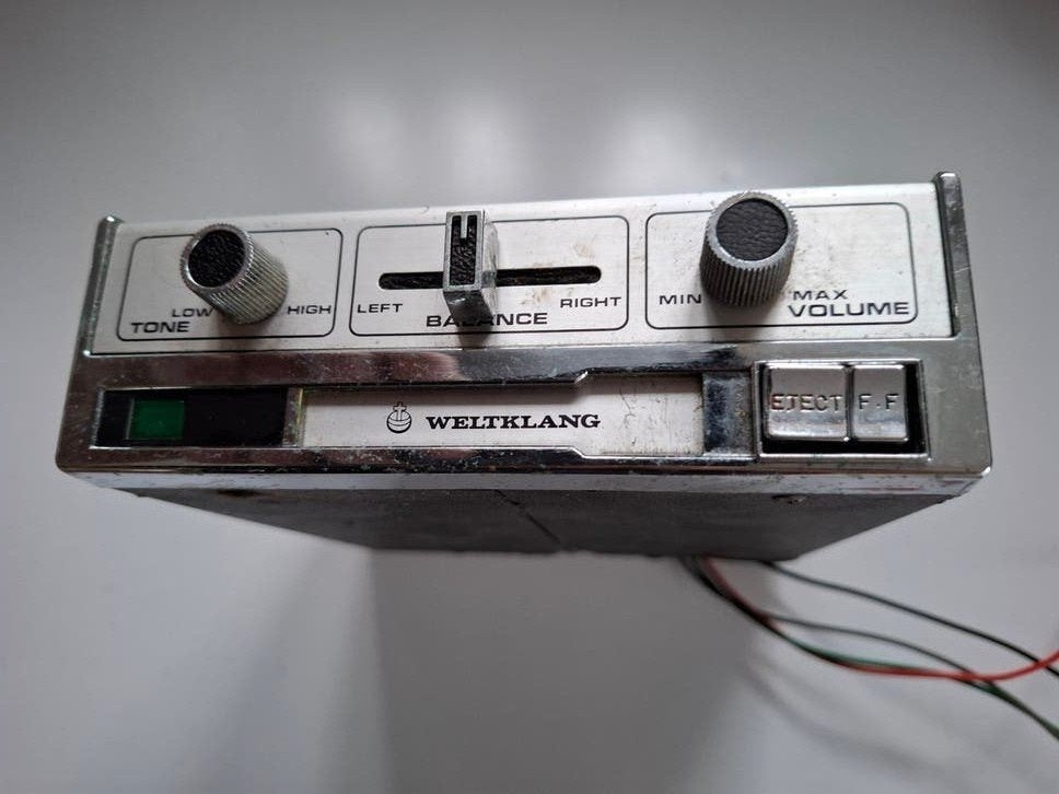 Oldtimer Auto Cassette Recorder - Weltklang, Ophalen, Gebruikt