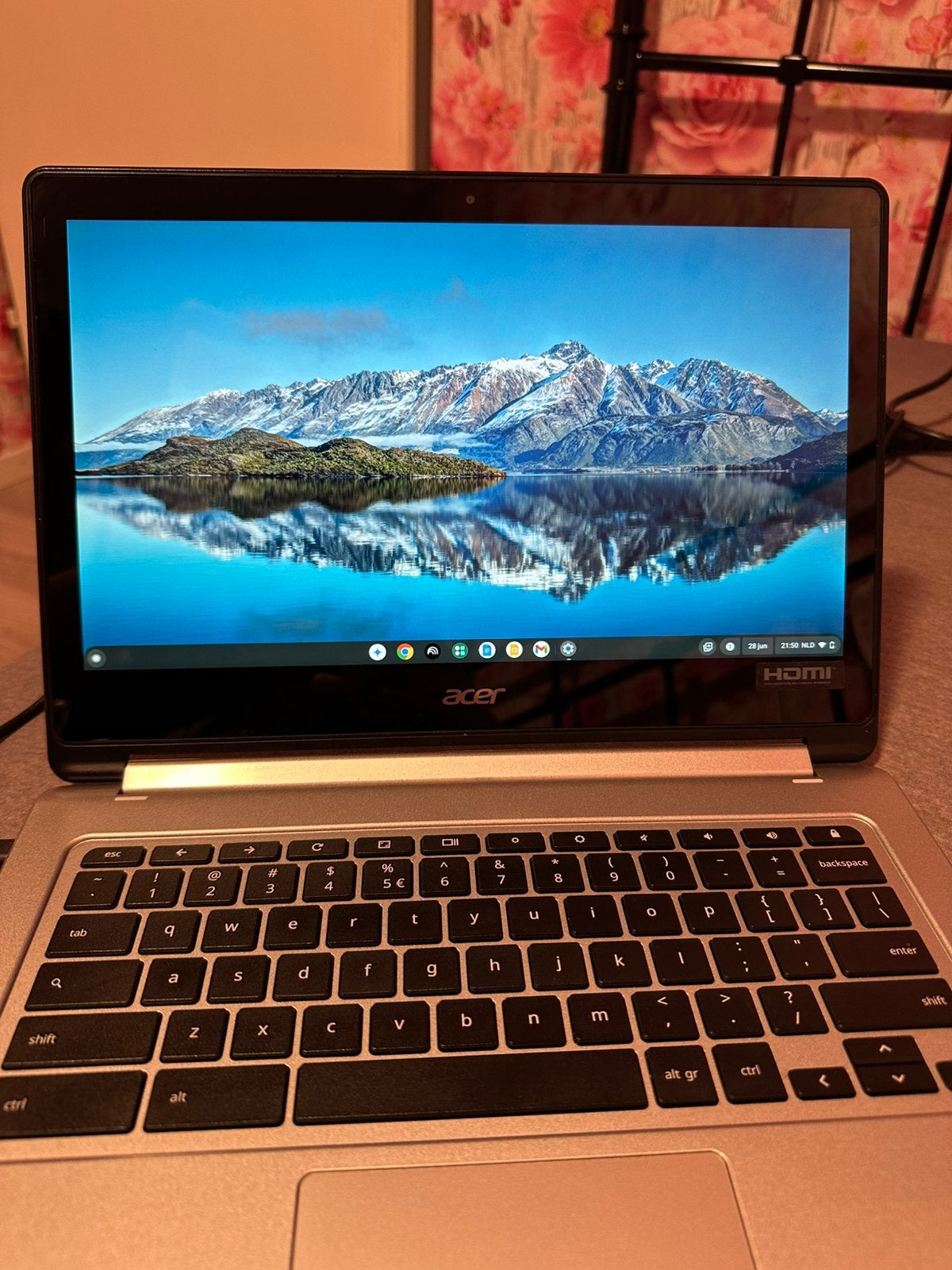 Acer Chromebook R13 CB5-312T-K5G1 – 13,3” Touchscreen, Ophalen, 13 inch, Touchscreen, 4 GB of minder