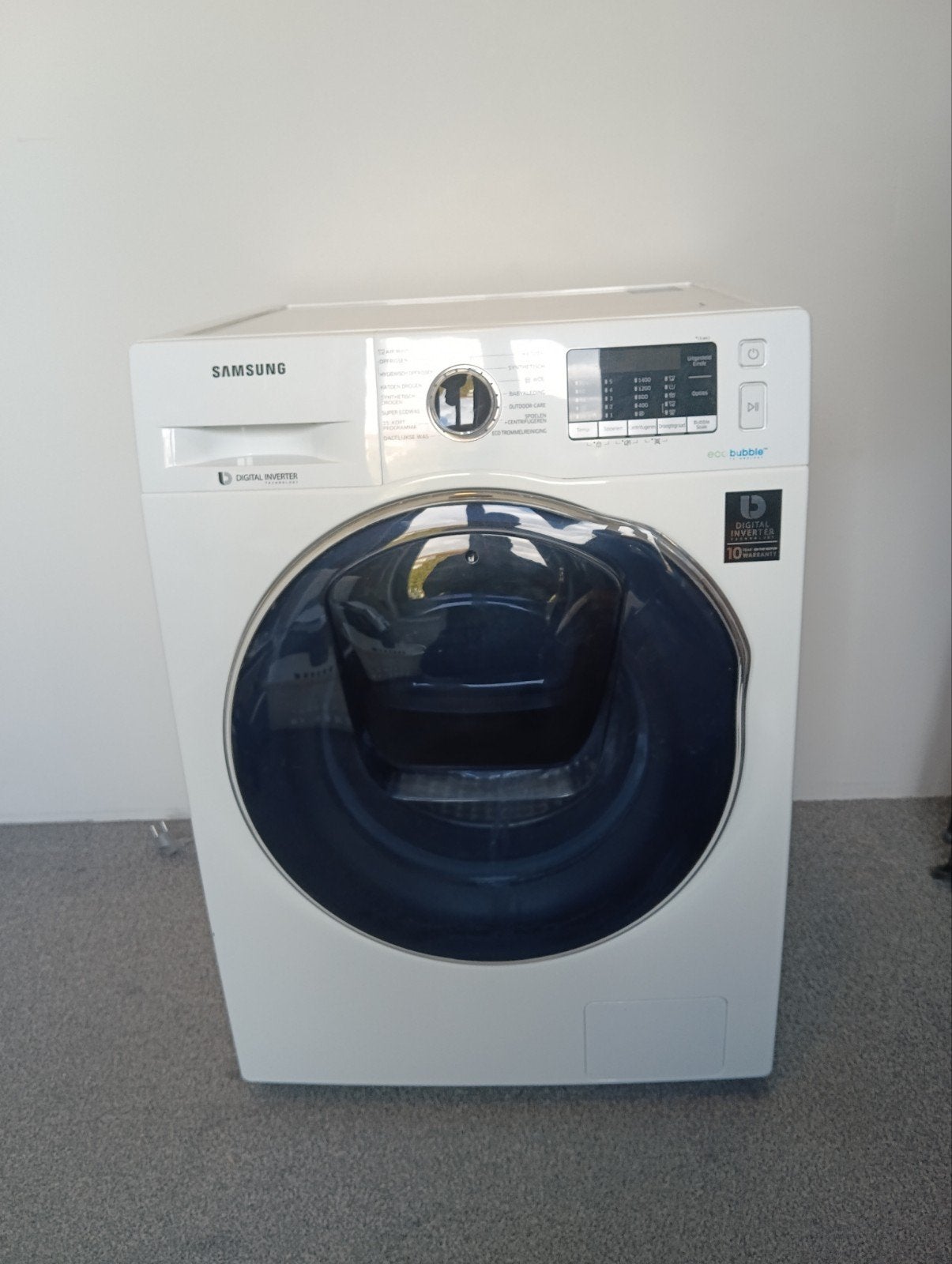 Samsung Addwash Was-droogcombinatie 7-5 Kg 1400t, 6 tot 8 kg, Ophalen of Verzenden, 85 tot 90 cm