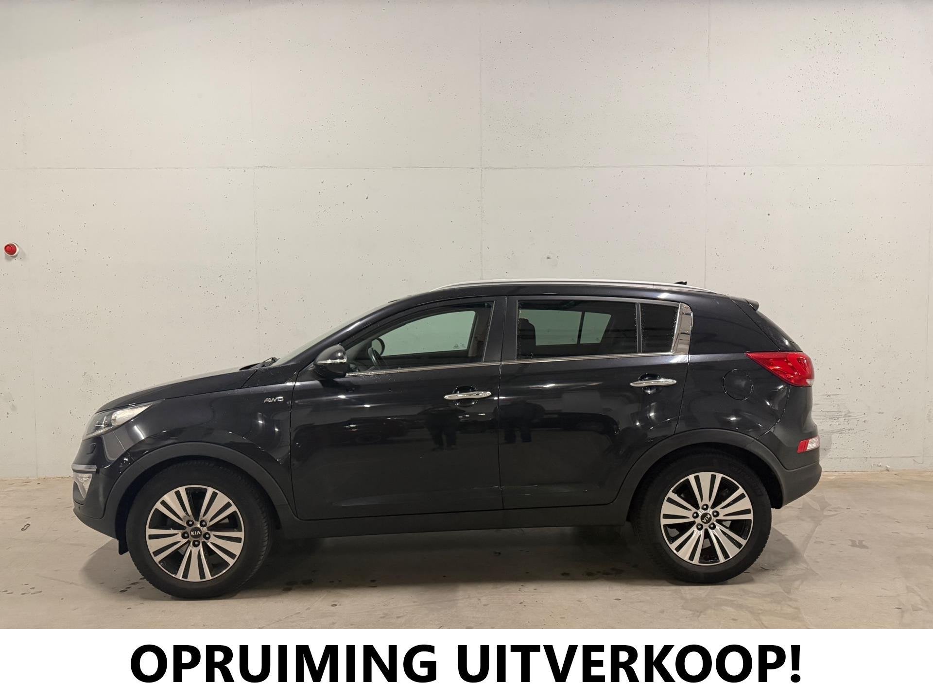 Kia Sportage 2.0 CRDi ExecutiveLine 4x4 Automaat Pano Leer C, Automaat, 4 cilinders, Zwart, Bedrijf