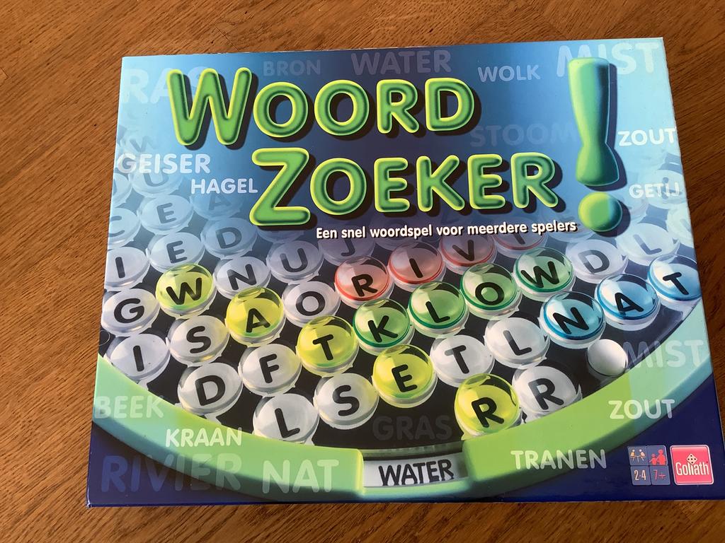 Woordzoeker Bordspel - Snel woordspel voor meerdere spelers, Drie of vier spelers, Ophalen of Verzenden, Zo goed als nieuw