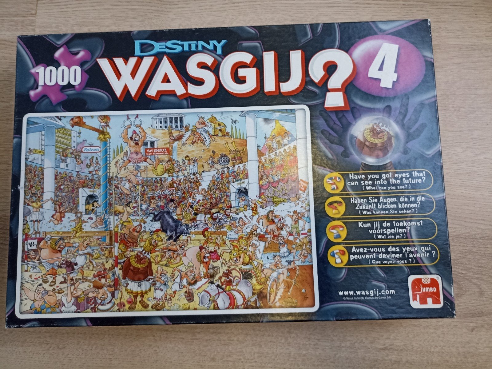 Wasgij destiny nr 4, Ophalen of Verzenden, 500 t/m 1500 stukjes, Zo goed als nieuw